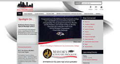 Desktop Screenshot of bccc.edu